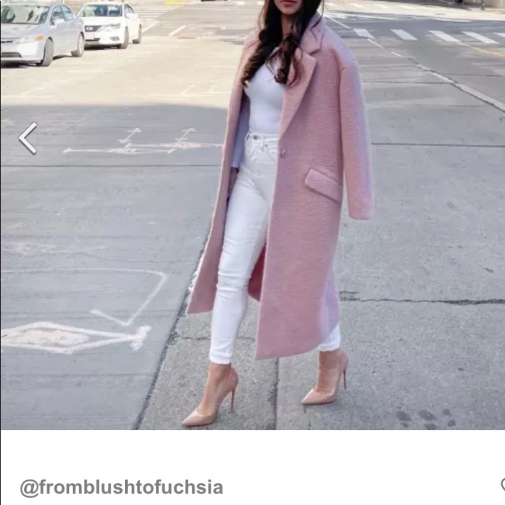 NWT Express Wool Blend Car Coat SMALL